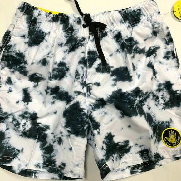 Body Glove NWT Tie-Dye Cow MAUI Swim Shorts - Picture 2 of 6